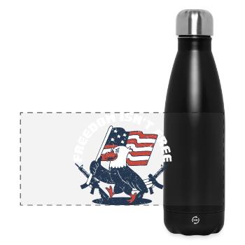 Veterans Day for Republicans - Panoramic Thermal Bottle 500 ml - black - Front