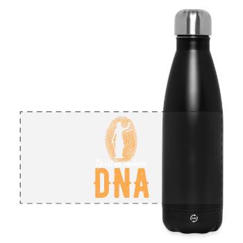 Justiz DNA Justitia Gerechtigkeit Anwalt Richter - Panorama Isolierflasche 500 ml - Schwarz - Vorne