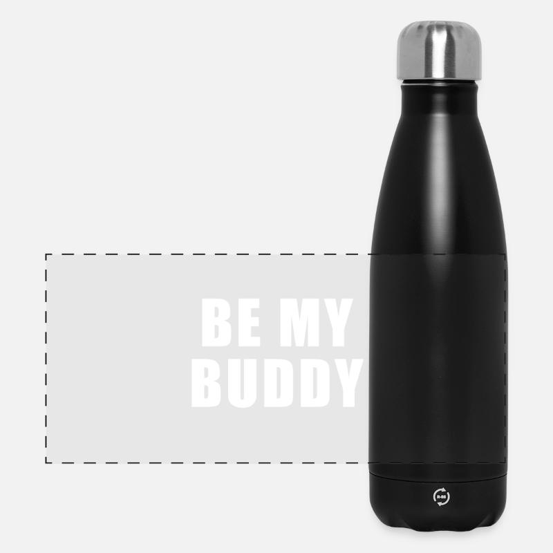Be my buddy - Panoramic Thermal Bottle 500 ml - black