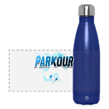 Parkour - Panoramic Thermal Bottle 500 ml - dark blue  - Front