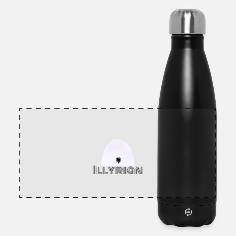 Plisi - Panoramic Thermal Bottle 500 ml - black