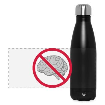 Brain Forbidden Shield - Panoramic Thermal Bottle 500 ml - black - Front