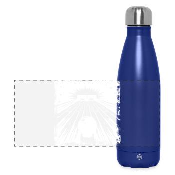 Bowling Center - Panoramic Thermal Bottle 500 ml - dark blue  - Front