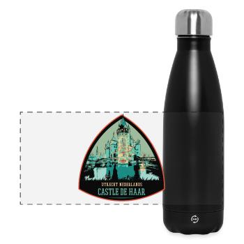 Haar Castle: Dutch Elegance - Panoramic Thermal Bottle 500 ml - black - Front