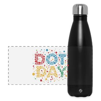 DOT-TAG - Panorama Isolierflasche 500 ml - Schwarz - Vorne