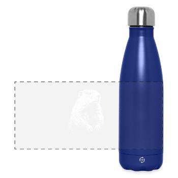 Guardian of the Wild - Panoramic Thermal Bottle 500 ml - dark blue  - Front