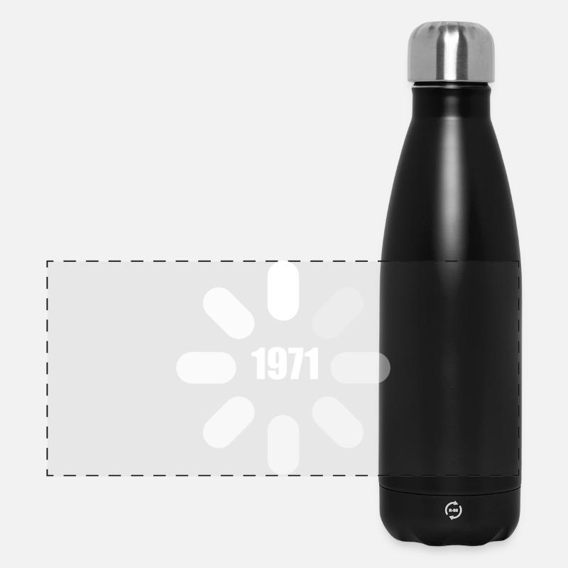 Birthday 1971 Birthday Ideas 1971 - Panoramic Thermal Bottle 500 ml - black