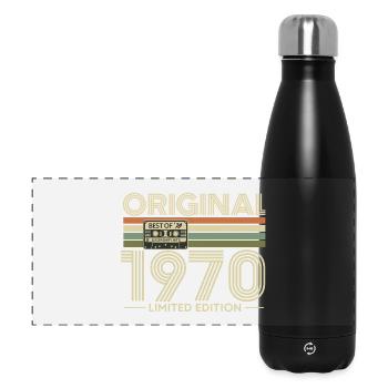 Original 1970 Retro Edition - Panoramic Thermal Bottle 500 ml - black - Front