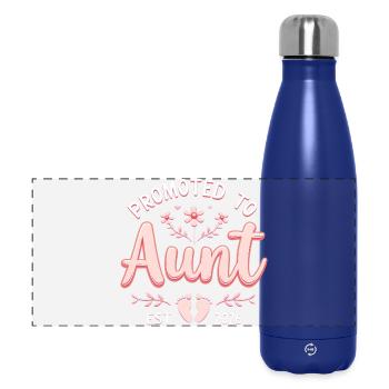 Tante 2026 Tante 2026 Befördert zu Tante 2026 - Panorama Isolierflasche 500 ml - Dunkelblau  - Vorne