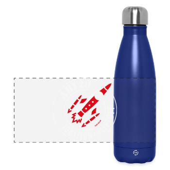 Abi 26 Ignition And Liftoff (Abitur 2026 / NEG2C) - Panorama Isolierflasche 500 ml - Dunkelblau  - Vorne