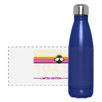 Originale limitierte Edition von 1963 - Panorama Isolierflasche 500 ml - Dunkelblau  - Vorne
