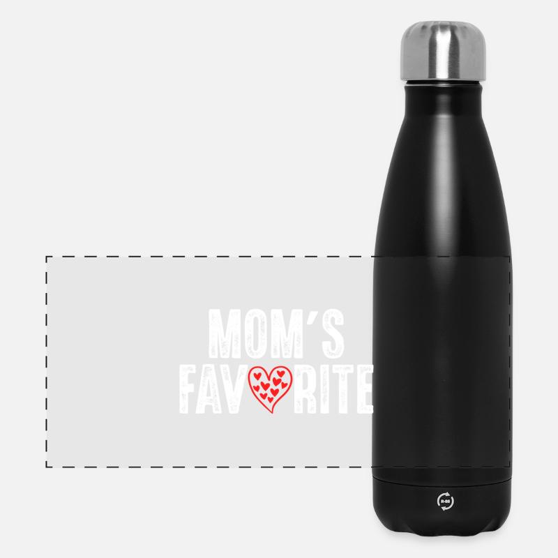 Mom's Favorite - Panoramic Thermal Bottle 500 ml - black