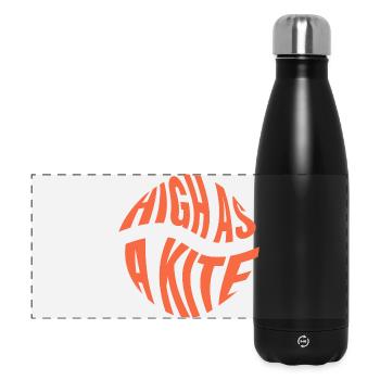 High as a Kite - Panorama Isolierflasche 500 ml - Schwarz - Vorne
