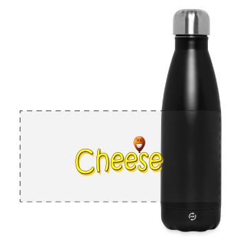 fromage - Gourde isotherme panoramique 500 ml - noir - Devant