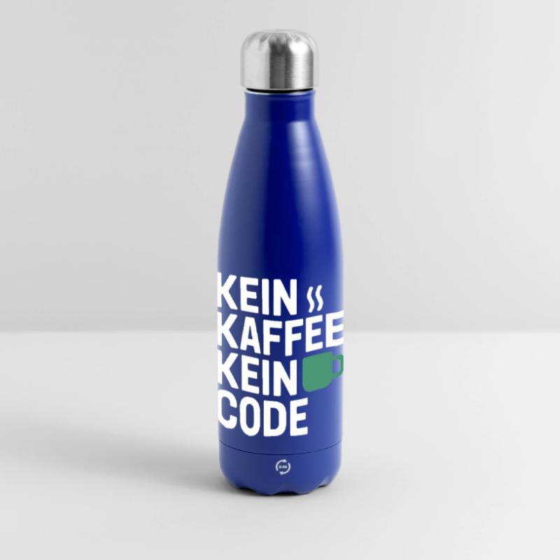 No Coffee No Code Programmeur Informaticien Gourde isotherme panoramique 500 ml