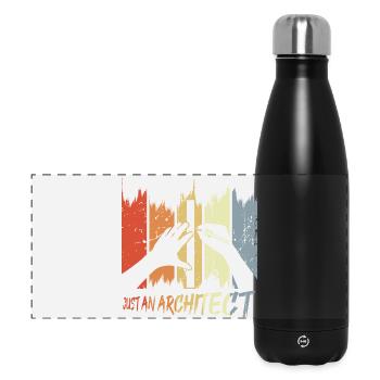 Funny Architect - Panoramic Thermal Bottle 500 ml - black - Front