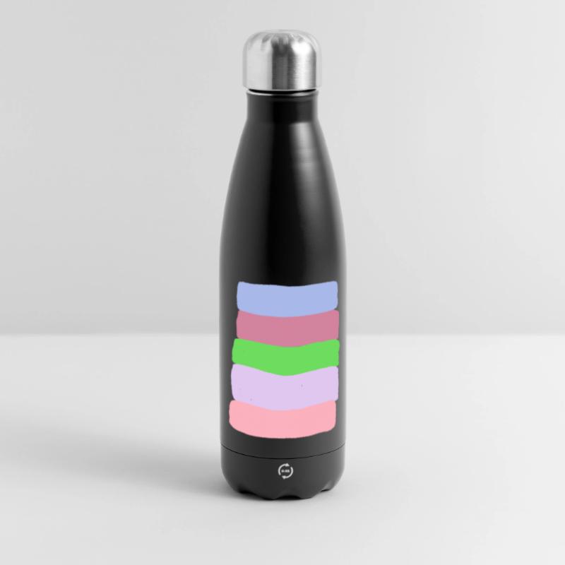 Pastellstreifen-Stack Panorama Isolierflasche 500 ml