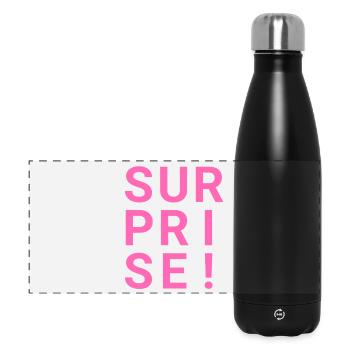 SURPRISE! - Panoramic Thermal Bottle 500 ml - black - Front
