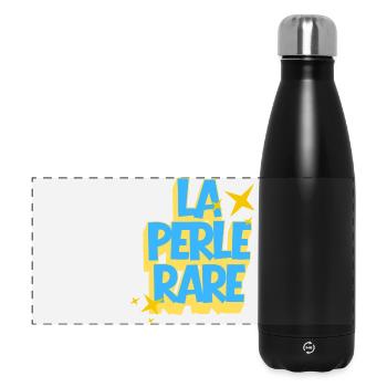 La Perle Rare, Citation Positive - Gourde isotherme panoramique 500 ml - noir - Devant