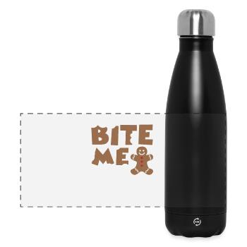 bite me - Panoramic Thermal Bottle 500 ml - black - Front