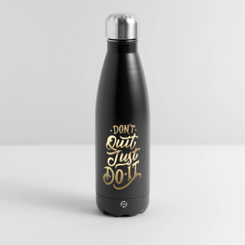 Don't Quit Gradient Script Panorama Isolierflasche 500 ml