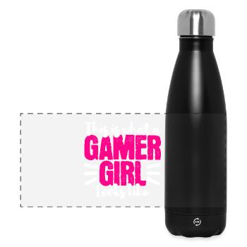 Gamer gamer streamer - Panoramic Thermal Bottle 500 ml - black - Front