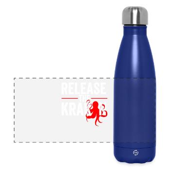 Release The Kraken - Panoramic Thermal Bottle 500 ml - dark blue  - Front