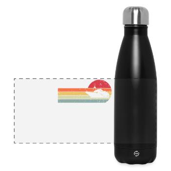 Schiff - Panorama Isolierflasche 500 ml - Schwarz - Vorne