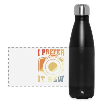 Fotografie Witz - Panorama Isolierflasche 500 ml - Schwarz - Vorne