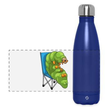 Caterpillar Beach Sunglasses Summer - Panoramic Thermal Bottle 500 ml - dark blue  - Front