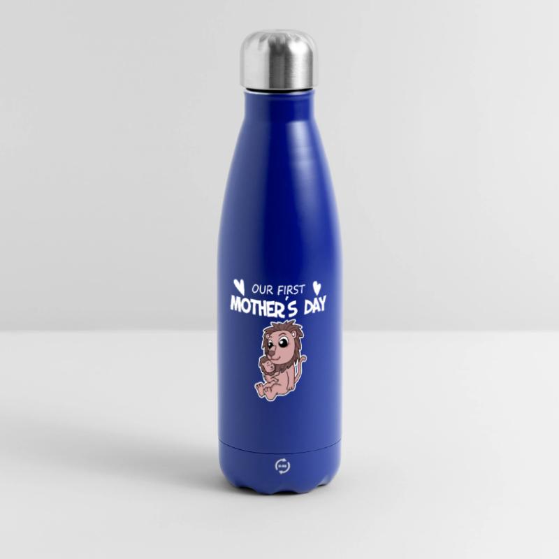 Muttertag - erster Muttertag Geschenk Panorama Isolierflasche 500 ml