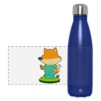 Fuchs Nurse Medicine - Panoramic Thermal Bottle 500 ml - dark blue  - Front