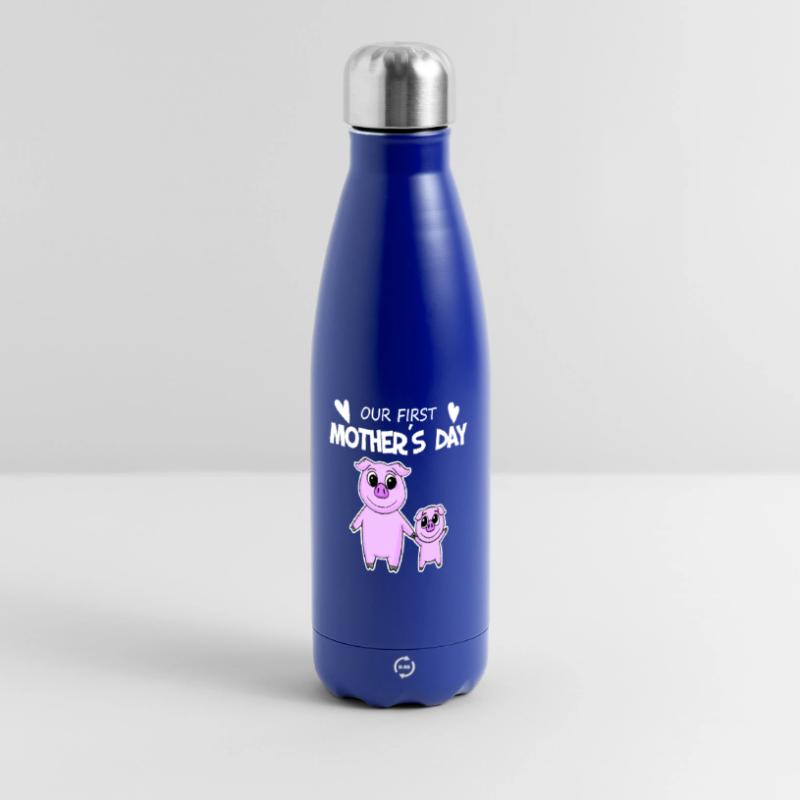 Muttertag - erster Muttertag Geschenk Panorama Isolierflasche 500 ml