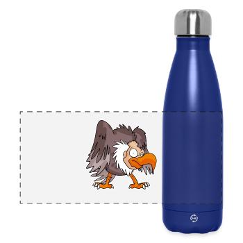 Geier - Panorama Isolierflasche 500 ml - Dunkelblau  - Vorne