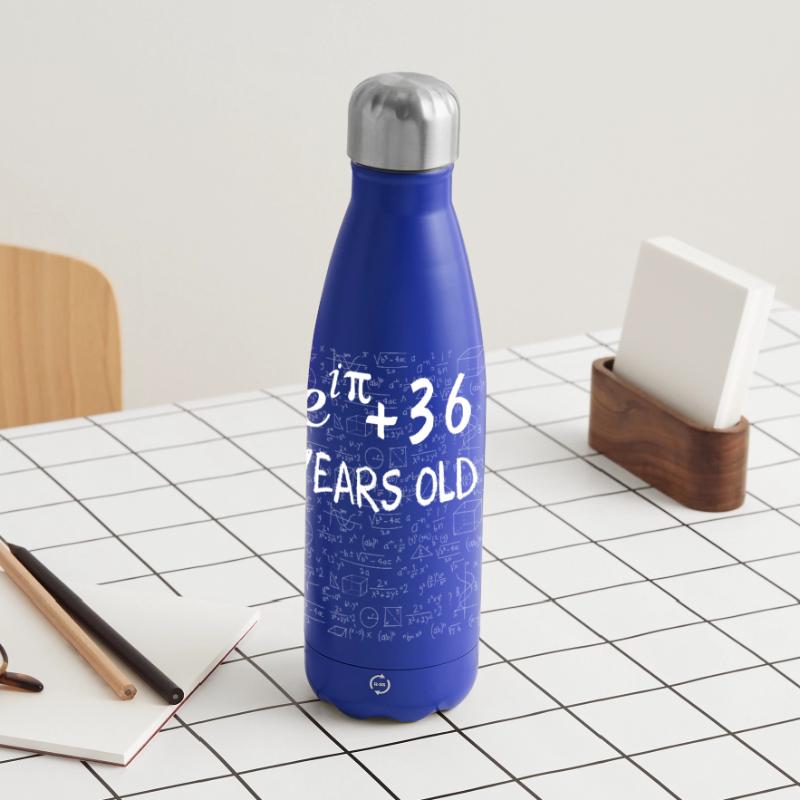 35th birthday 35 years Euler Identity math gift Panoramic Thermal Bottle 500 ml