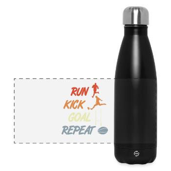 Rugby Motivation - Panoramic Thermal Bottle 500 ml - black - Front