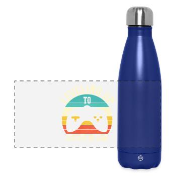 Aufstieg zur Schwägerin - Panorama Isolierflasche 500 ml - Dunkelblau  - Vorne