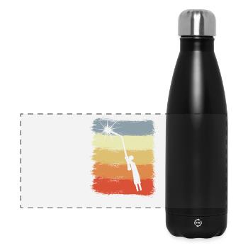 Soudure électronique - Gourde isotherme panoramique 500 ml - noir - Devant