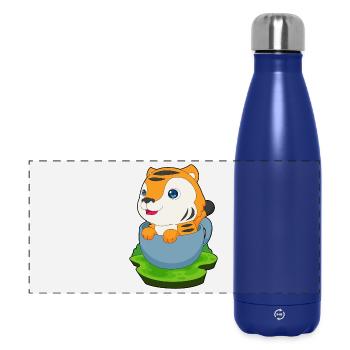 Tiger Tasse - Panorama Isolierflasche 500 ml - Dunkelblau  - Vorne