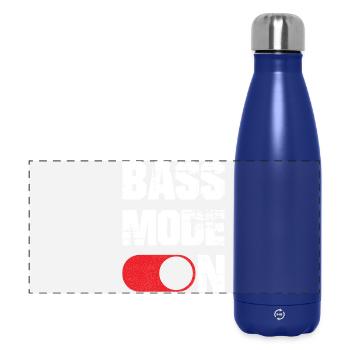 Bass mode on funny - Panoramic Thermal Bottle 500 ml - dark blue  - Front