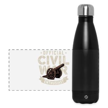 Civil War Enthusiast U.S. Civil War - Panoramic Thermal Bottle 500 ml - black - Front
