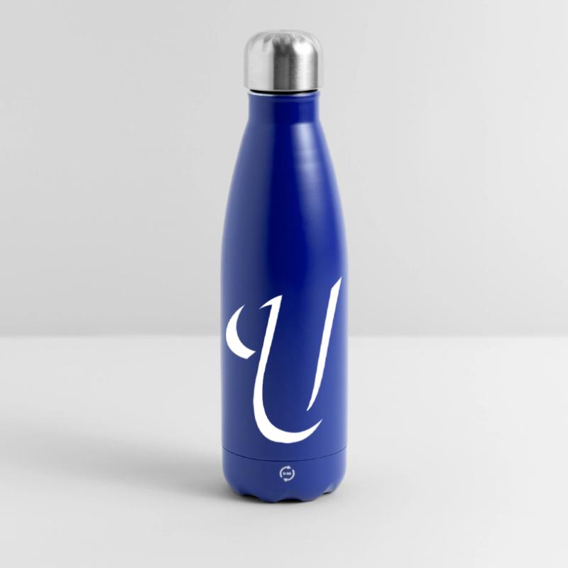 Elegant Letter U pattern with dynamic shape Panoramic Thermal Bottle 500 ml