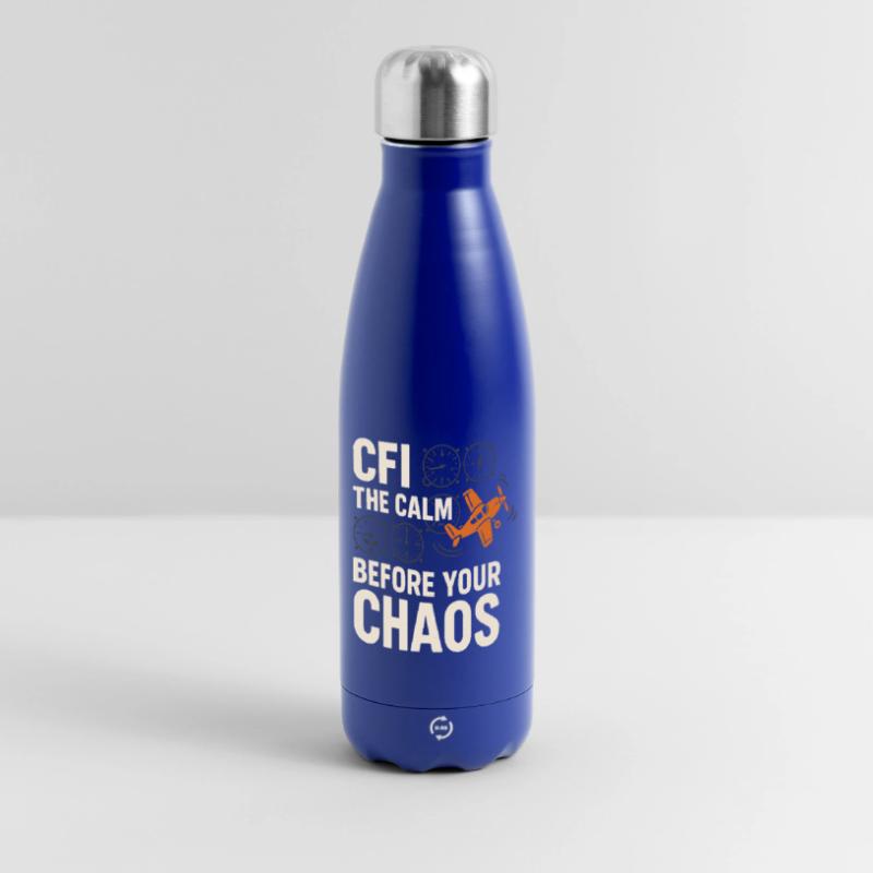 Flight Instructor Cfi Pilot Aviation Instructor Panoramic Thermal Bottle 500 ml
