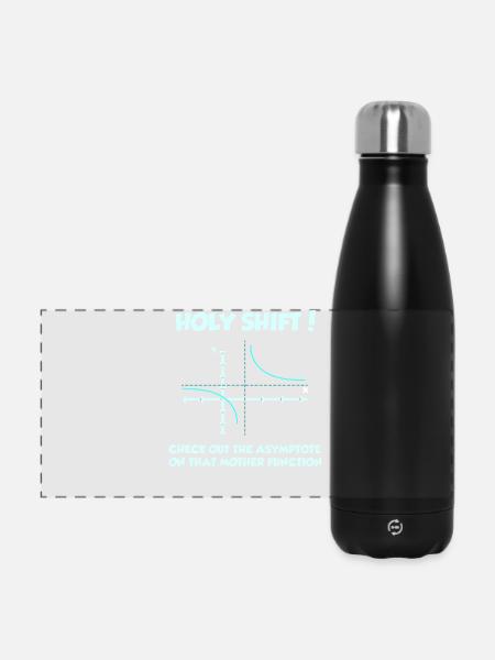 Mathematik Mathe Mathelehrer Mathematiker - Panorama Isolierflasche 500 ml - Schwarz