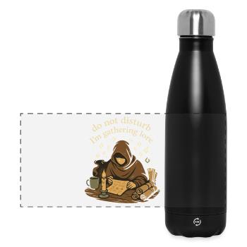 Booktok Fantasy Bookish Humor Geschenk Für - Panorama Isolierflasche 500 ml - Schwarz - Vorne
