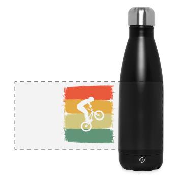 Bmx - Panorama Isolierflasche 500 ml - Schwarz - Vorne