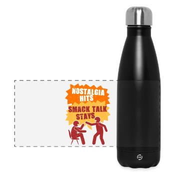 Sibling Rivalry Brother Sister - Panoramic Thermal Bottle 500 ml - black - Front