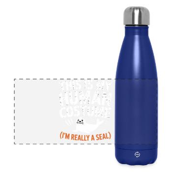 Seal costume pun - Panoramic Thermal Bottle 500 ml - dark blue  - Front