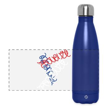 Creative Provence France T-Shirt - Panoramic Thermal Bottle 500 ml - dark blue  - Front
