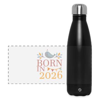 Anesthesiologist Made Sedate People Anesthesia - Panoramic Thermal Bottle 500 ml - black - Front